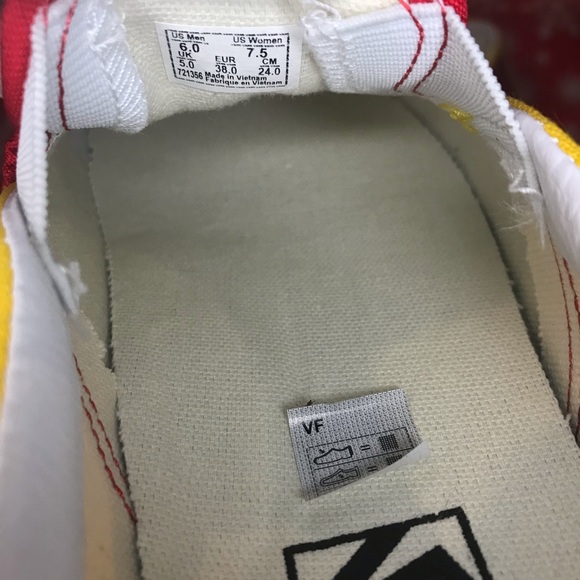 Checkerboard Slip On Vans - Picture 4 of 8